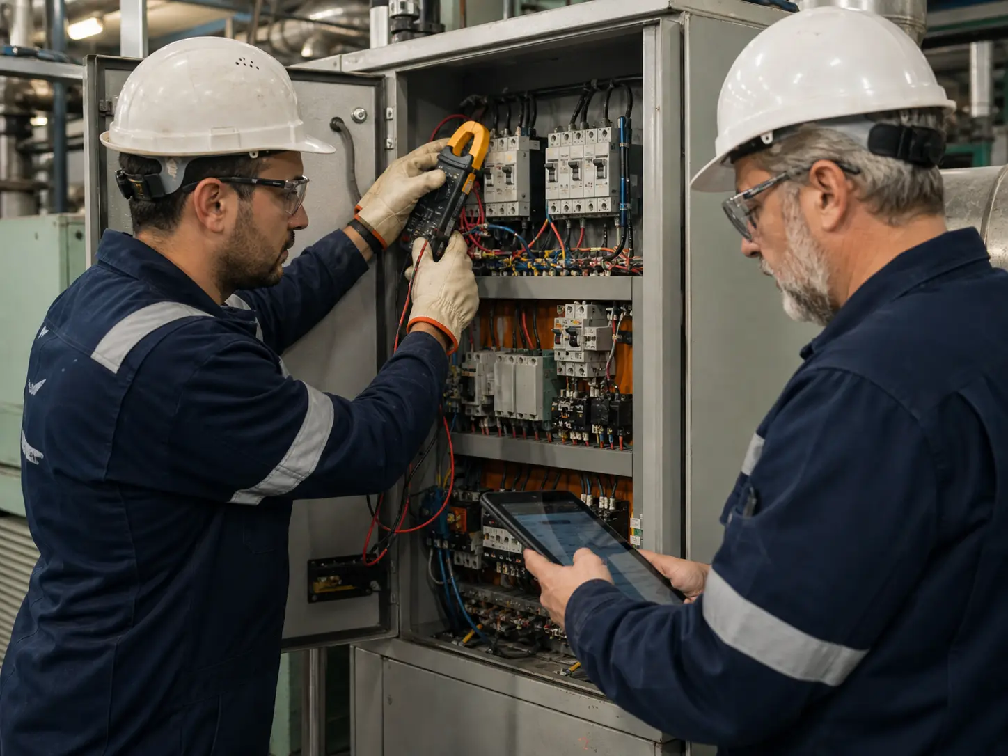 Elektrik ve makine grubu iş ekipmanları kontrolü