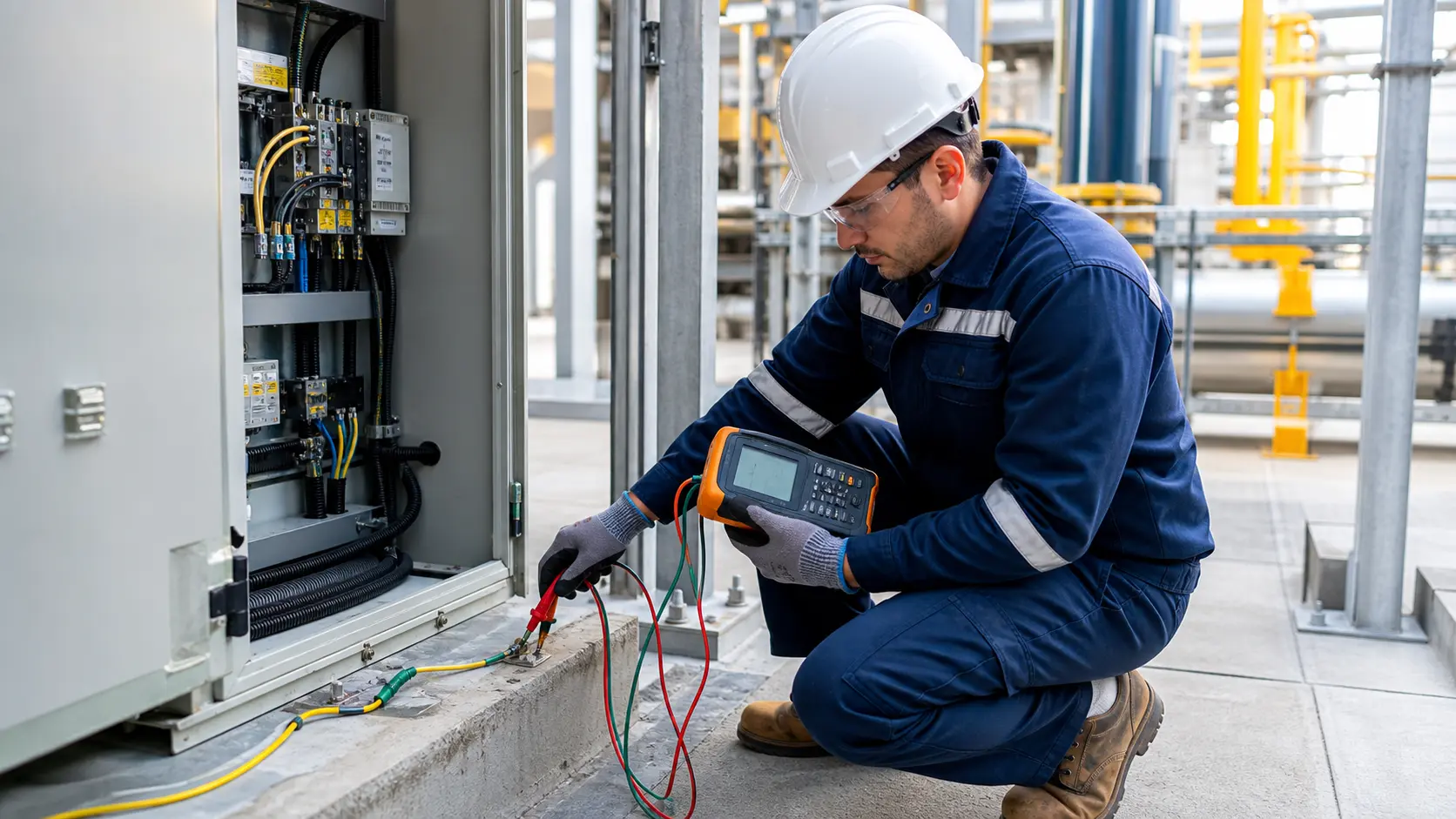 Elektriksel ölçüm ve topraklama kontrol ekipmanı
